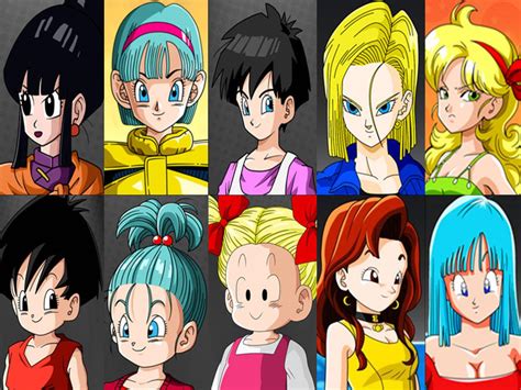 mujeres dragon ball z|dragon ball all female characters.